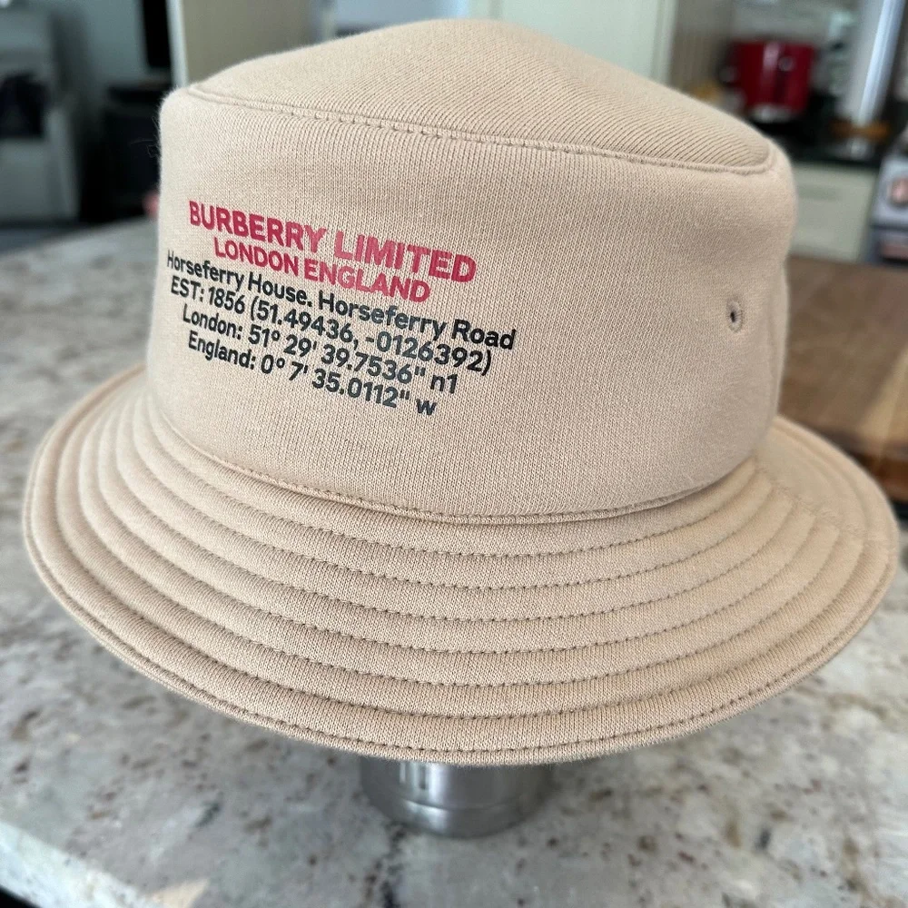 Burberry Cotton Bucket Hat - Picture 1 of 6